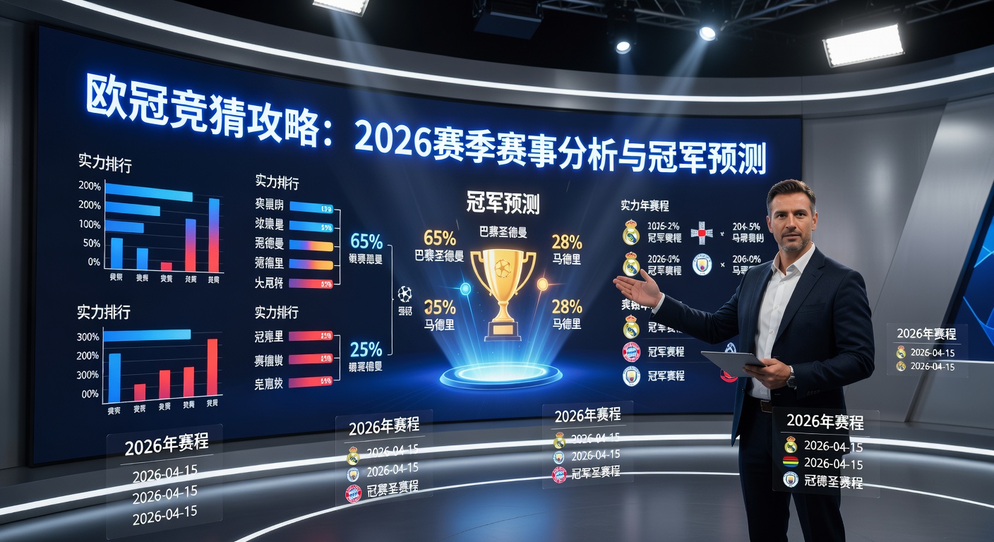 欧冠竞猜攻略 2026赛季冠军预测