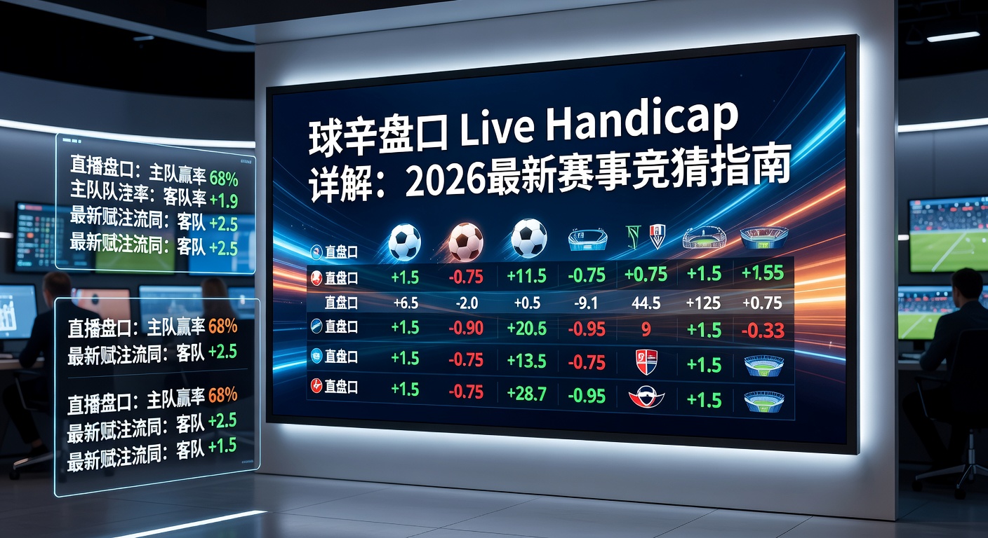 滚球盘口 Live Handicap 详解：2026赛事实时竞猜技巧