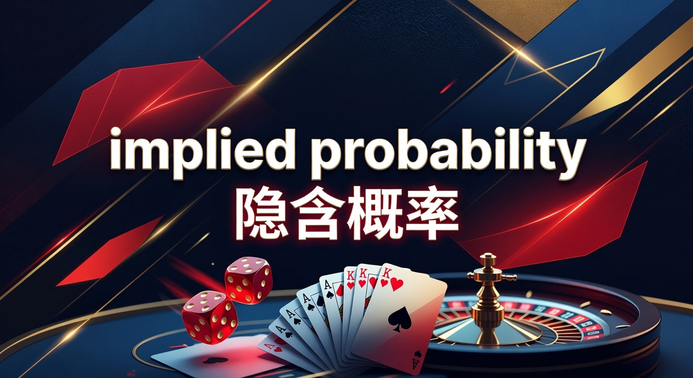 implied probability 隐含概率：现金盘赔率换算与判断框架