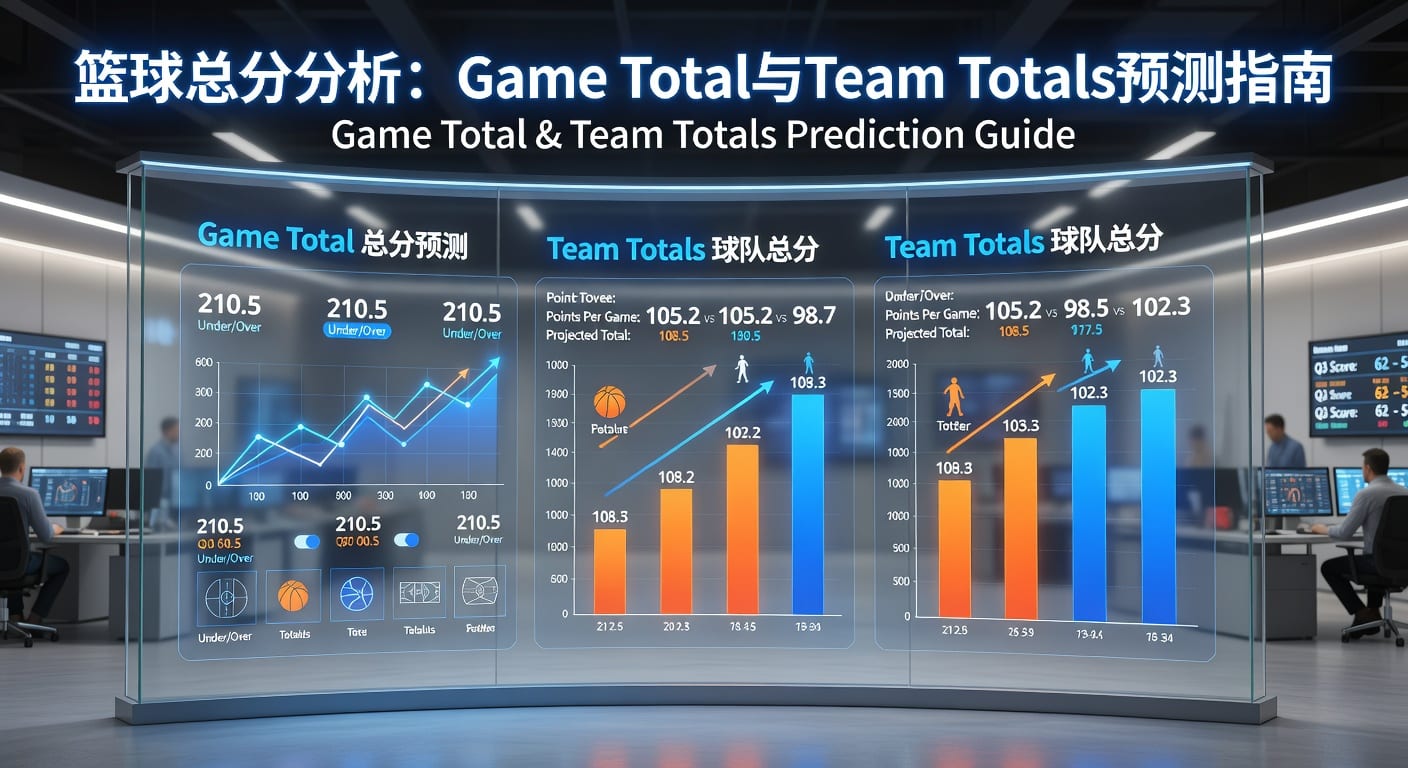 篮球总分 game total team totals 实战解读与投注技巧