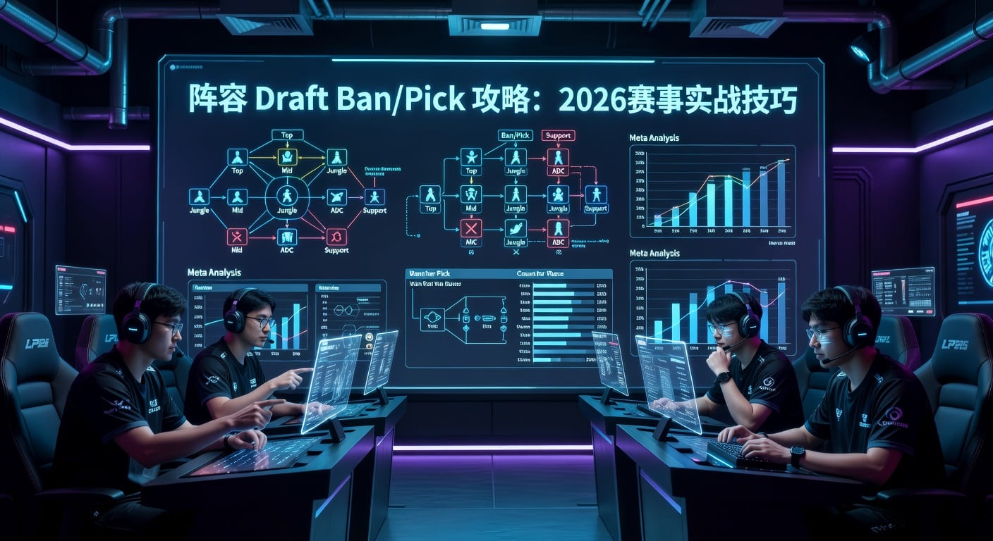 阵容 Draft Ban/Pick 实战解析：赛前判断与博弈逻辑