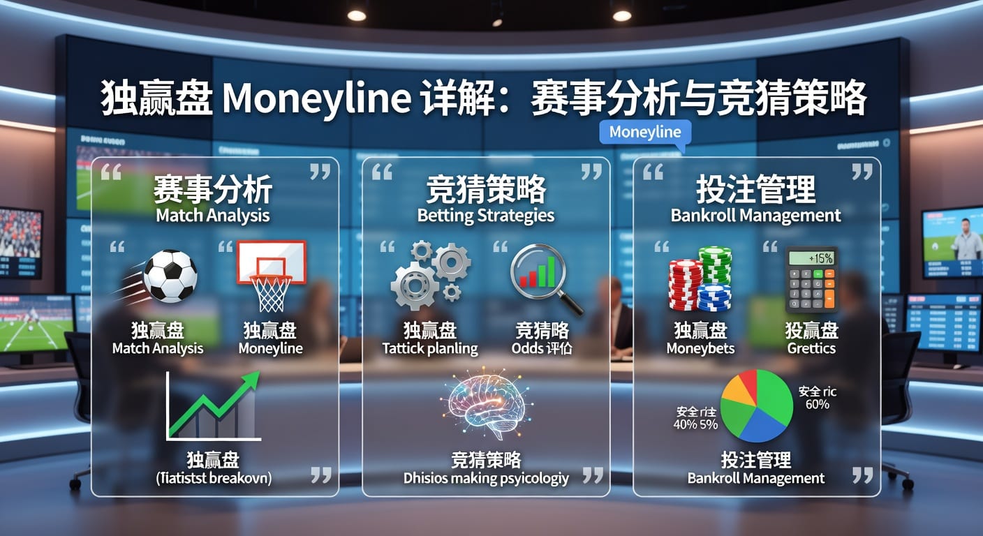 独赢盘 moneyline｜雷速体育官网胜负盘实战指南