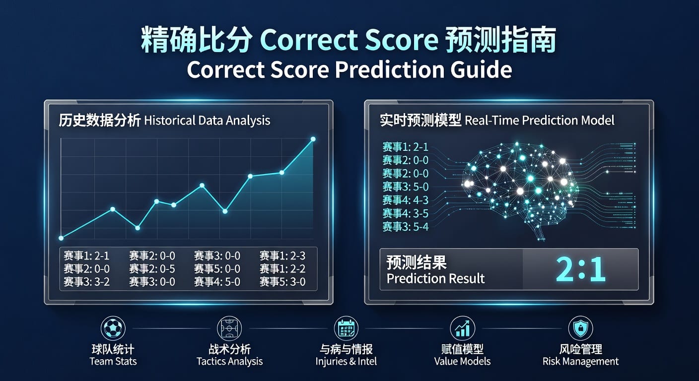 精确比分 correct score 实战指南｜预测体育官网